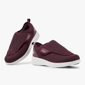 FitVille Diabetic Shoes for Women 10.5 EW Walking Shoes Slip-On Orthopedic